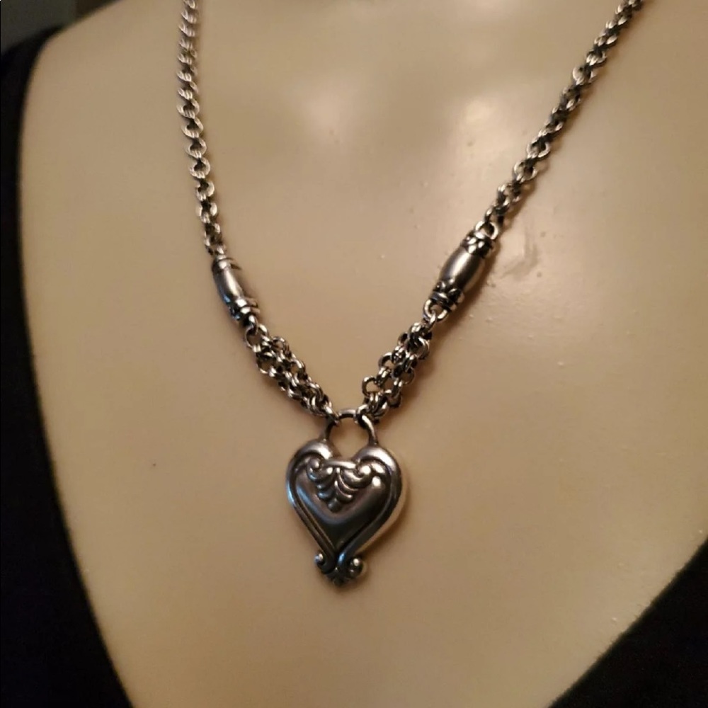 Brighton Victorian Heart Necklace